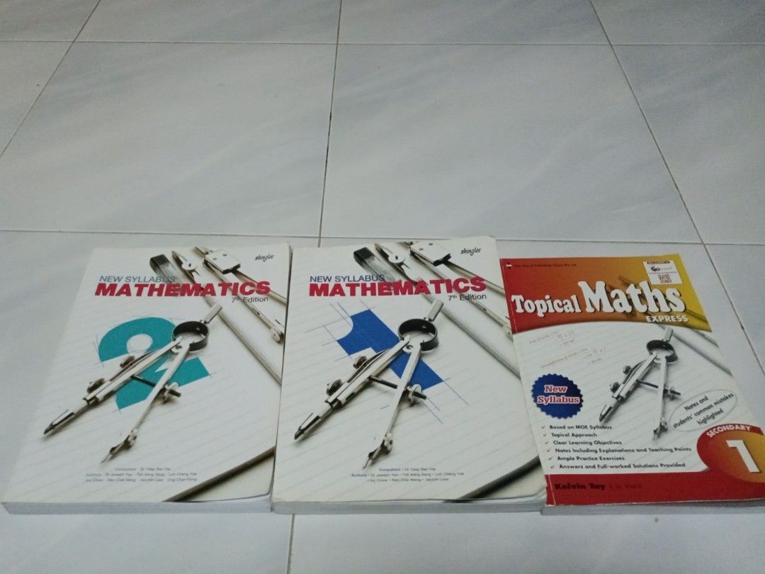 New Syllabus Mathematics 7th Edition Secondary 1 2 Hobbies Toys New Syllabus Mathematics 7th Edition Secondary 1 2 Hobbies Toys