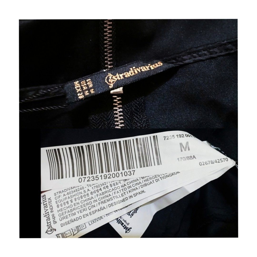 NEW~STRADIVARIUS WITH PRICE TAG DRESS (AUTHENTIC) PAKAIAN WANITA