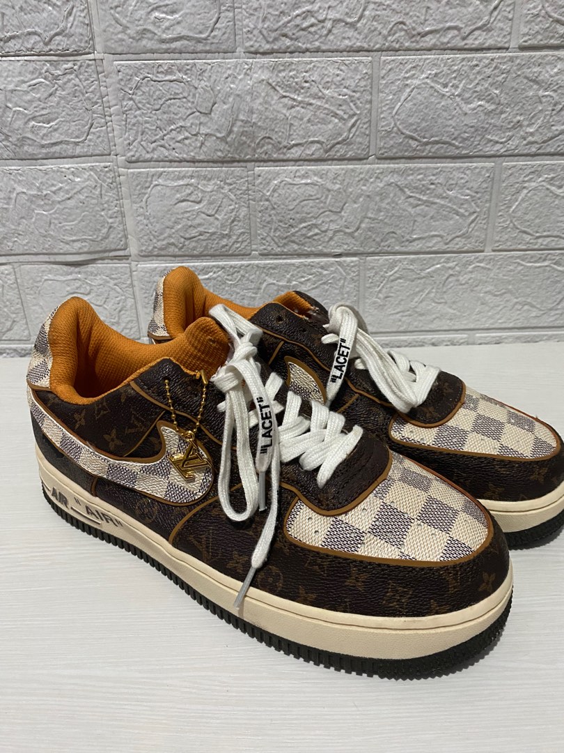 The History Behind the Louis Vuitton Nike Air Force 1 by Virgil Abloh, Sneakers, Sports Memorabilia & Modern Collectibles
