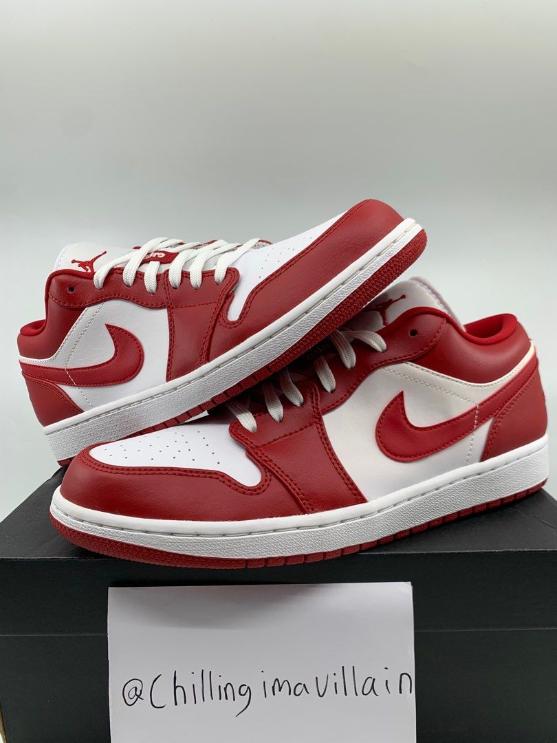 Red jordans size top 10
