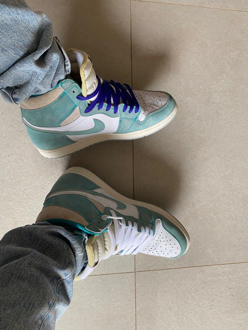 Nike Air Jordan 1 Retro High Turbo Green Men s Fashion Footwear