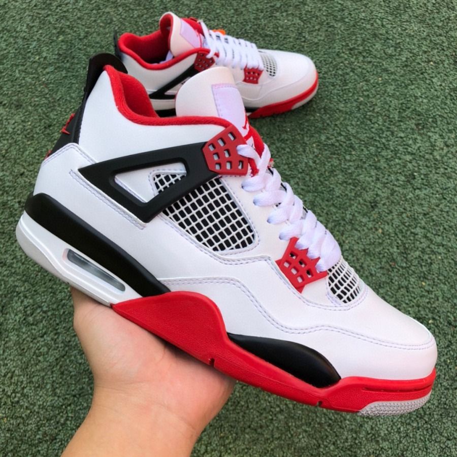 QC on these Jordan 4's Fire Red. My first shoes from DHGate and I