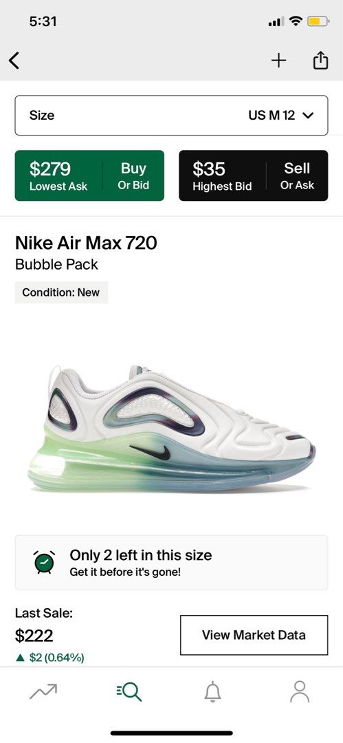 Nike 720 new arrivals size 2
