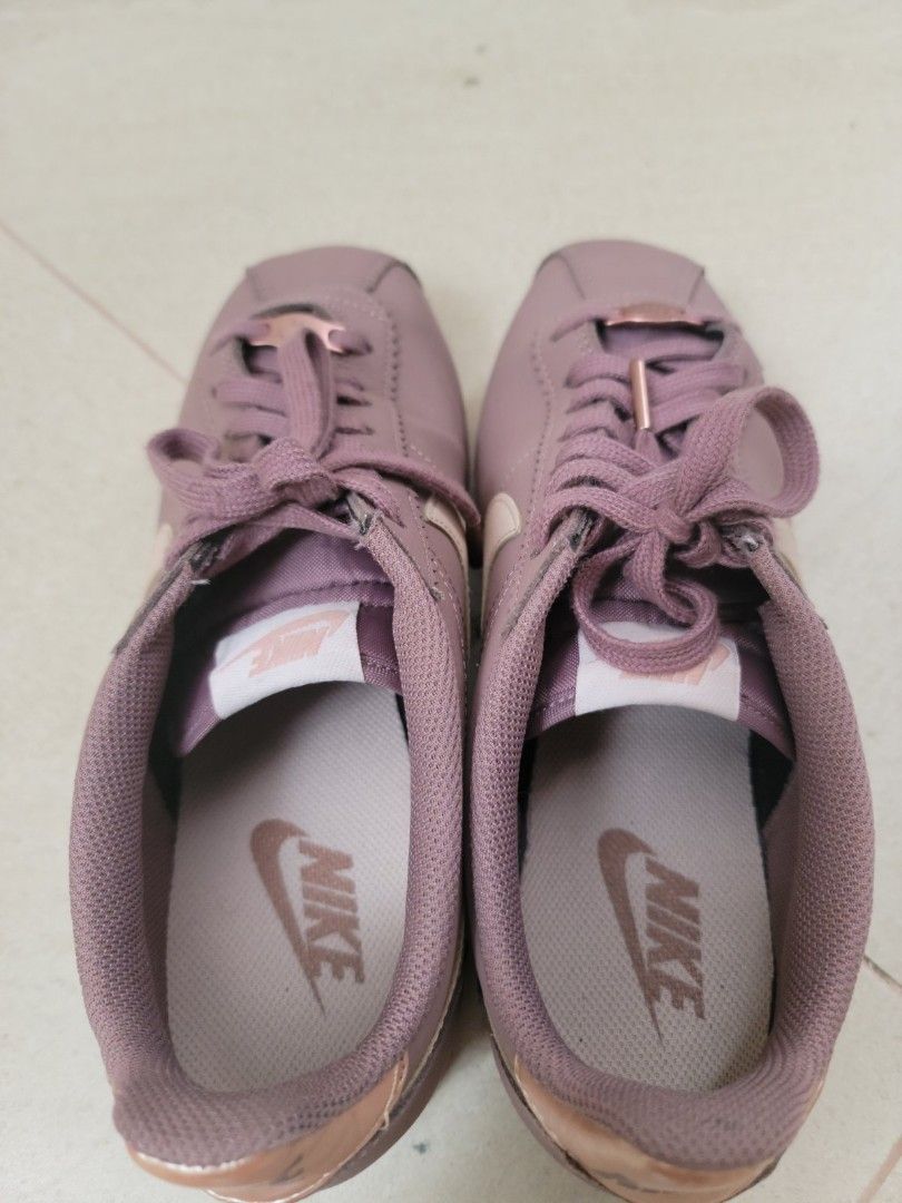 Nike Cortez Smokey Mauve, Women's Fashion, Footwear, Sneakers on Carousell