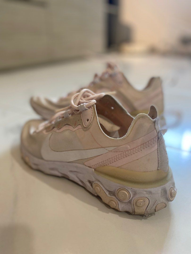 Nike WMNS React Element 55 in blush pink Women s Fashion