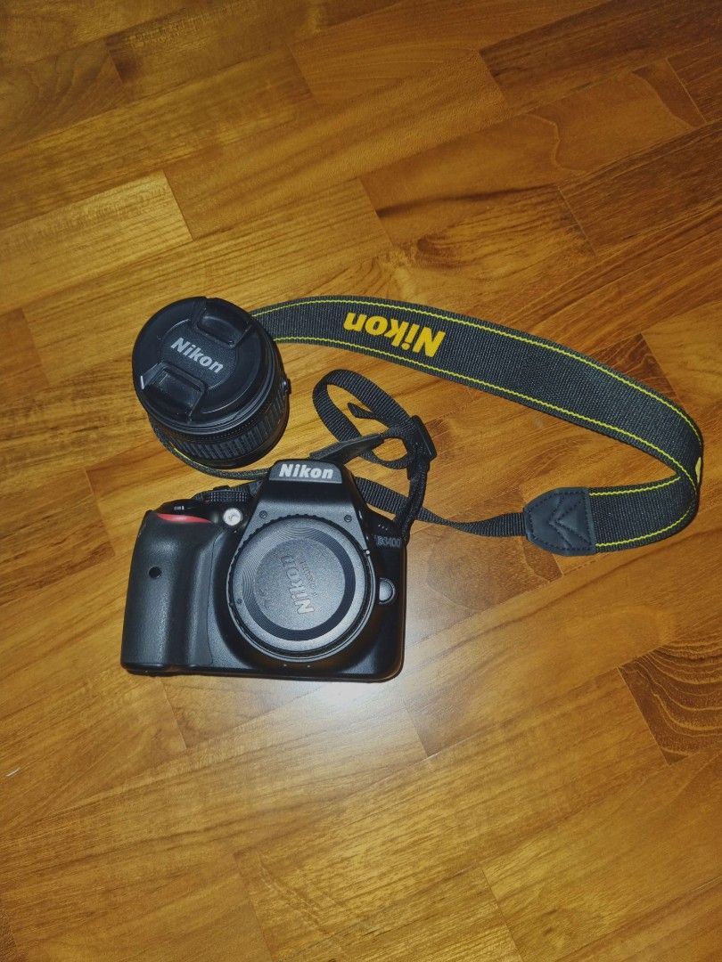 Nikon D3400 DSLR, Photography, Cameras on Carousell