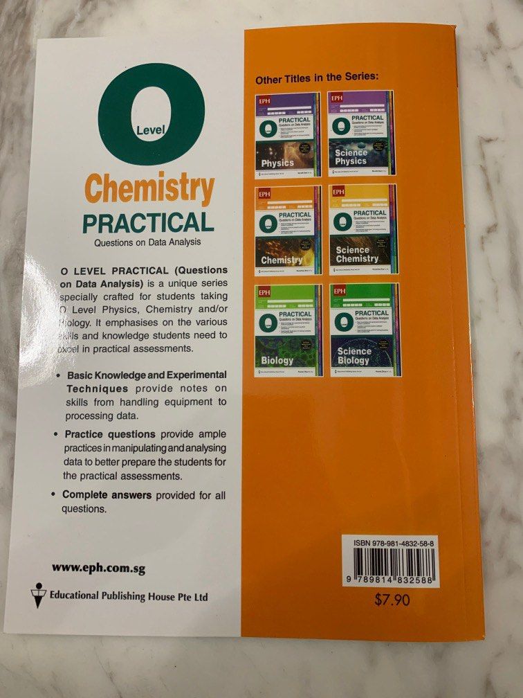 O Level Chemistry practical book, Hobbies & Toys, Books & Magazines ...