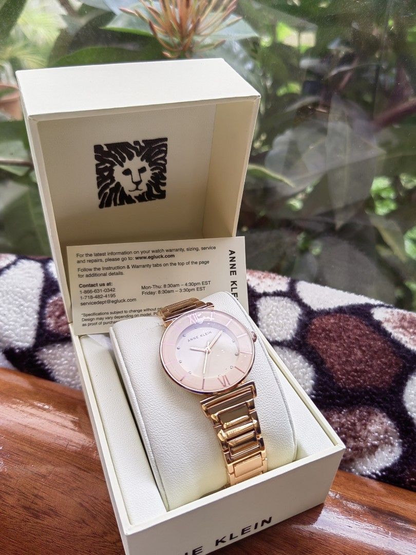 100 Original Anne Klein Women s BNEW Glitter Bracelet Watch from USA