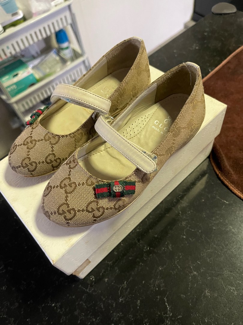 Gucci kids hotsell shoe sizes