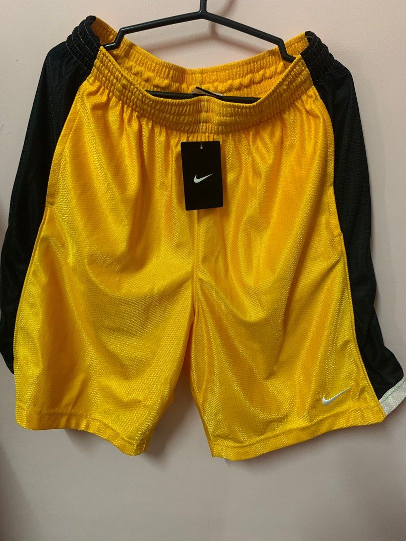 Yellow nike elite shorts sale