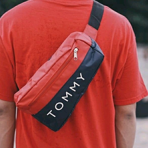 Original Tommy Hilfiger Waist Bag Shoulder Bag, Men's Fashion, Bags