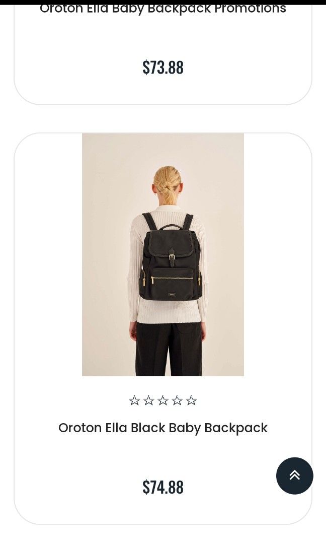 Oroton shop ella backpack