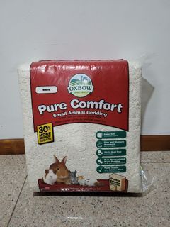 Oxbow animal health pure comfort white shaving bedding cotton 72L