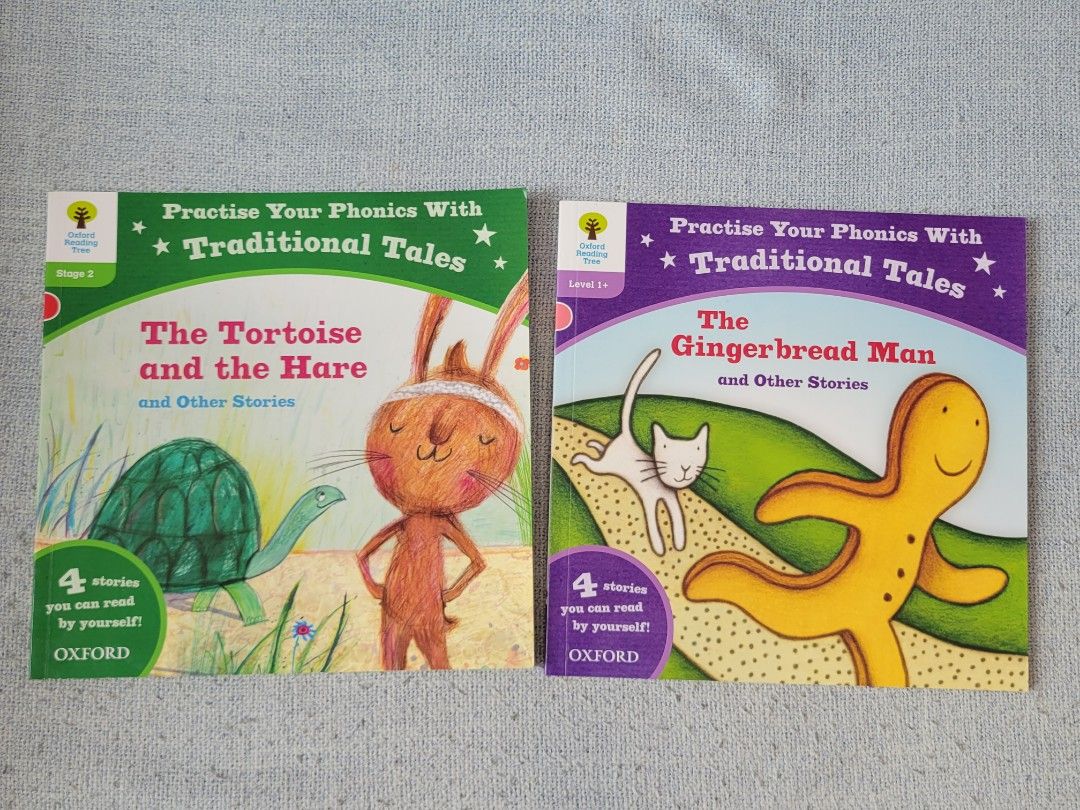 ORT Practice Your Phonics with Traditional Tales, 興趣及遊戲, 書本 & 文具, 小朋友書 ...