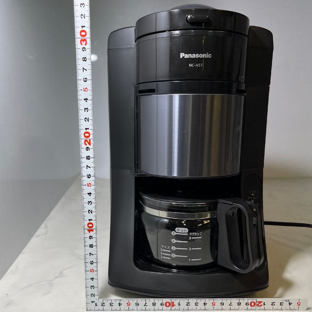 Panasonic 開水純淨水咖啡機NC-A57-K, 家庭電器, 廚房電器, 咖啡機及