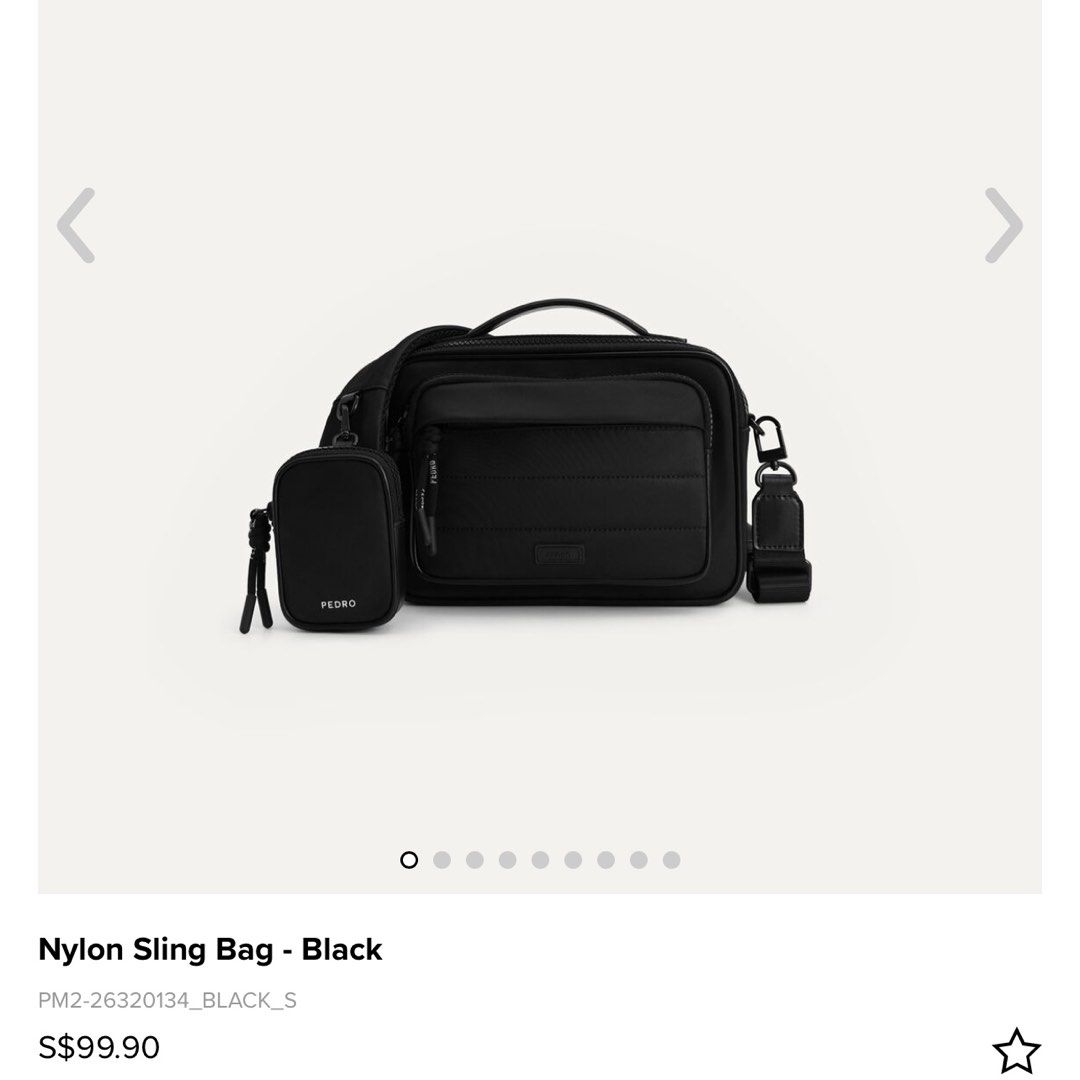 IShop.sgxph - PEDRO Casual Nylon Sling Bag for Men Price