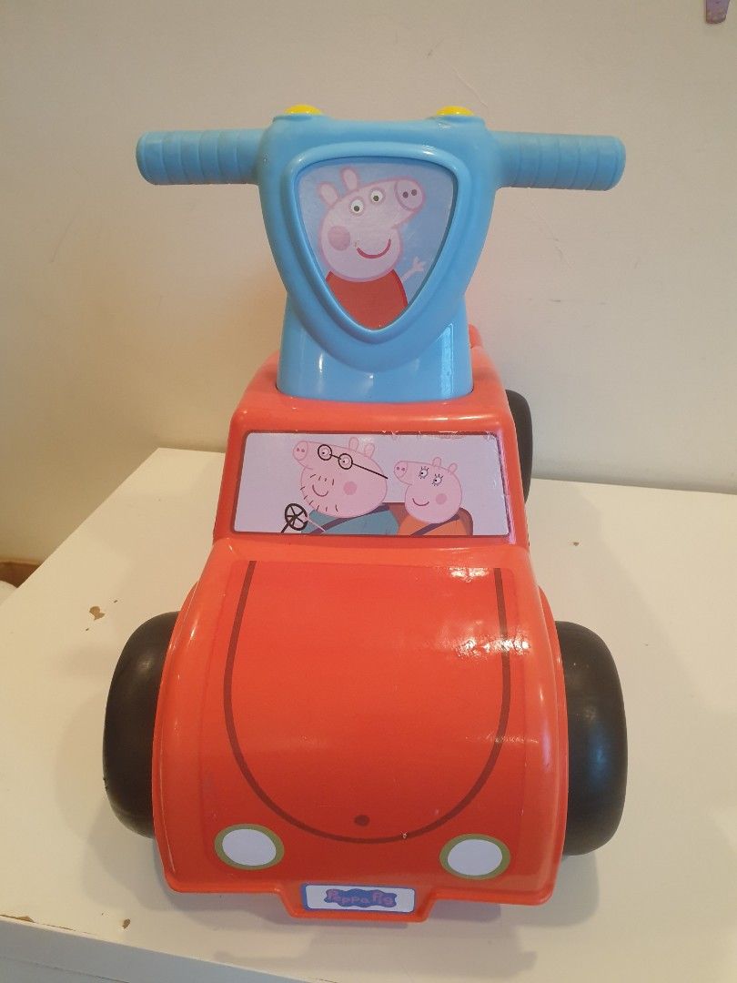Peppa pig push and scoot store