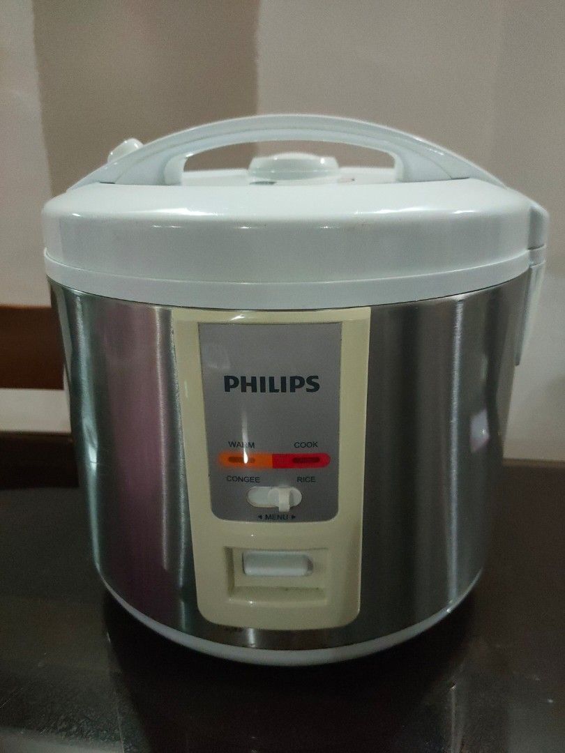 Philips rice cooker white, TV & Home Appliances, Kitchen Appliances ...