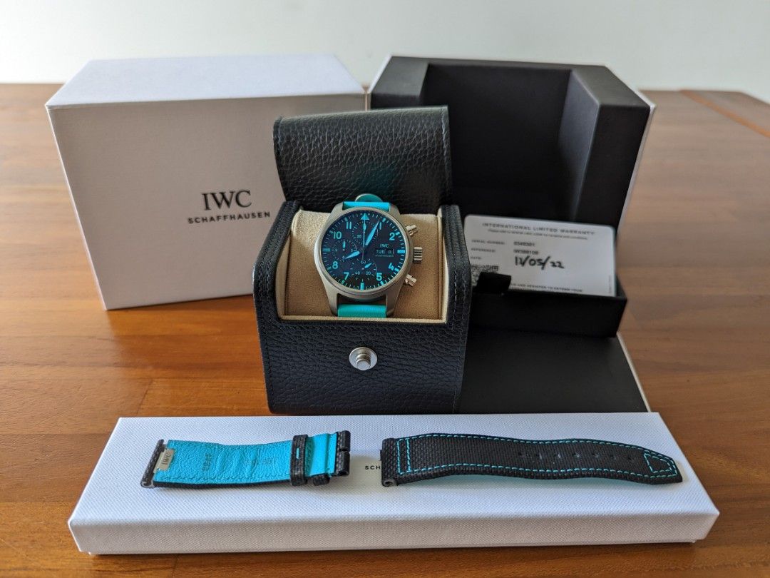 iwc pilot's watch chronograph 41 edition