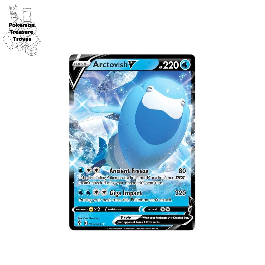 arctovish v pokemon card Arctovish V SR S6K 072/070 Pokemon Card TCG Japan