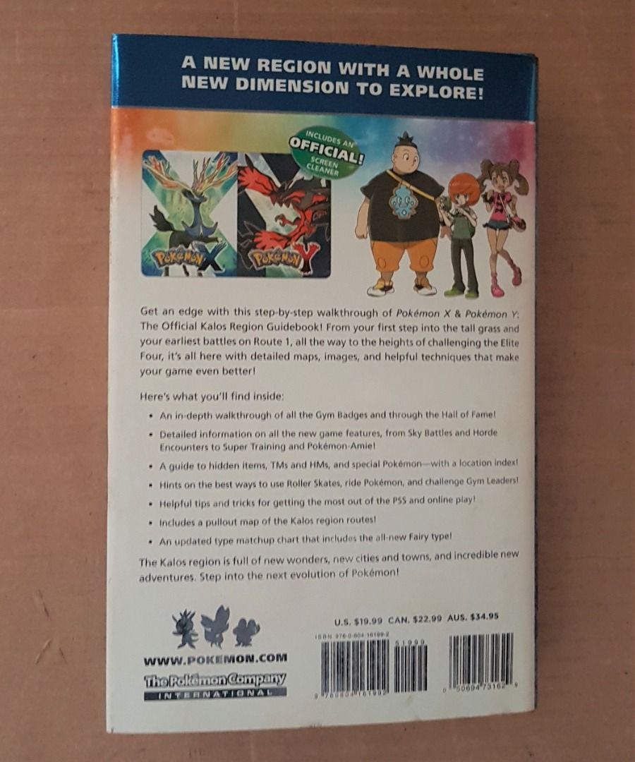 Pokemon X · Y Official Guide Book, The Karol Pokedex Perfection Guide [The  book (soft cover)in Japanese Language Only](Japan Import) - Motomiya  Shusuke: 9784906866397 - AbeBooks