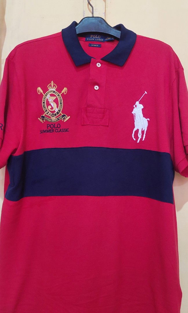 POLO RALPH LAUREN Polo Shirt Basic Classic Fit Red Men – X02A02E02U5 – Polo  Ralph Lauren Indonesia