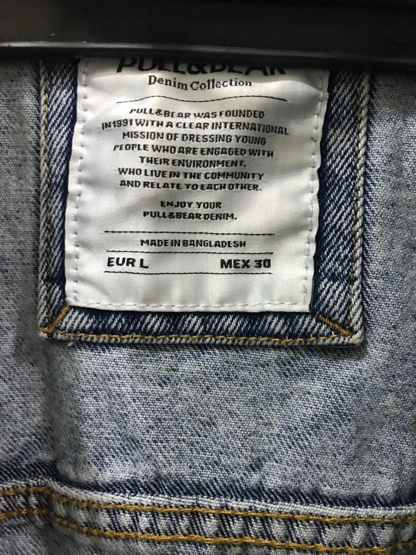 Pull and bear denim jacket, Women's Fashion, Coats, Jackets and