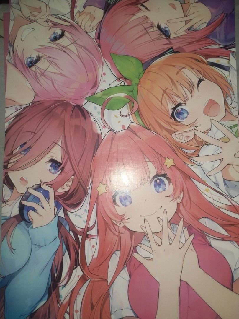 quintessential quintuplets poster, Hobbies & Toys, Collectibles