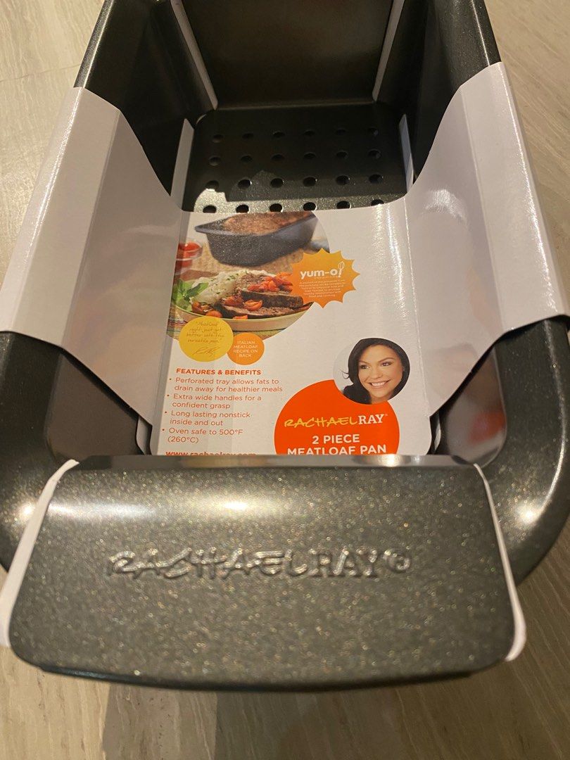 Rachael Ray Meatloaf Pan with Insert Tray 