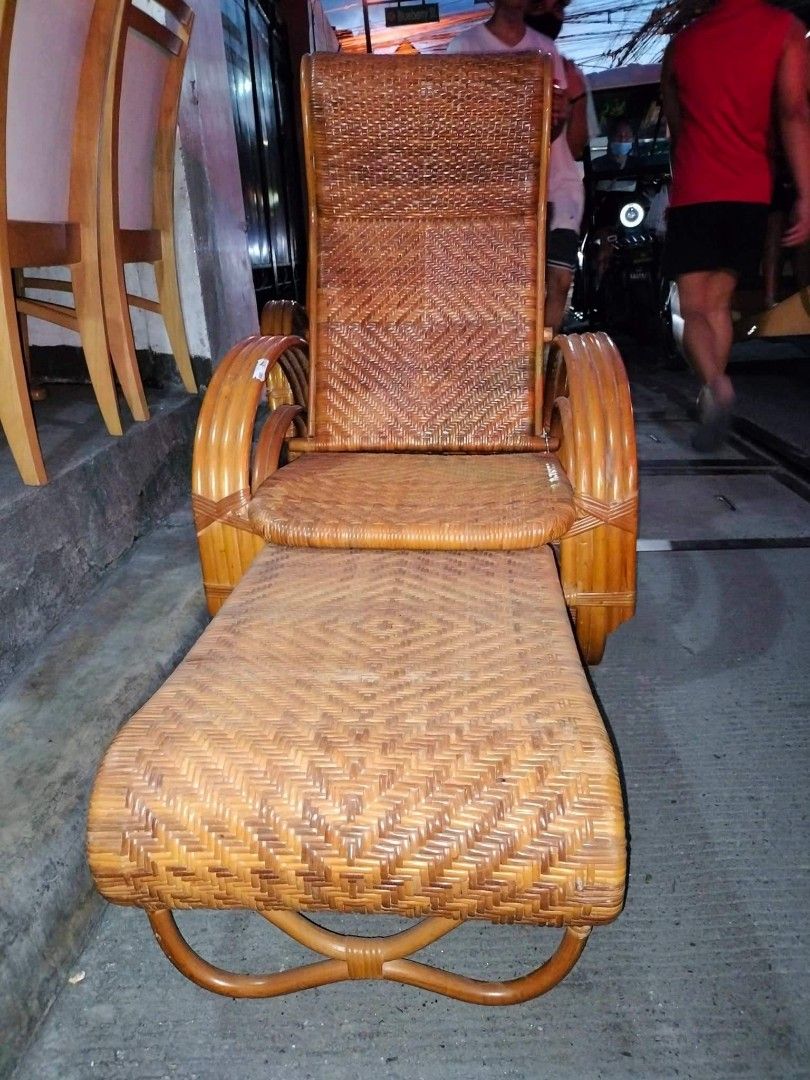 rattan chair japan surplus, Furniture & Home Living, Furniture, Chairs