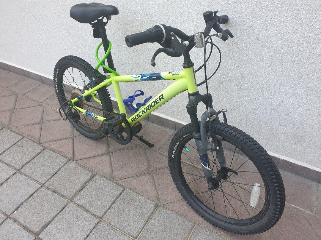 Rockrider 20 inch mountain bike for kids, Sports Equipment, Bicycles ...