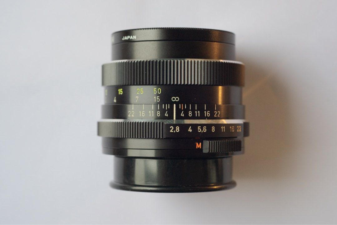 Rollei 85mm F/2.8 Rolleiflex QBM Zeiss Rollei Rolleinar-MC 85mm f