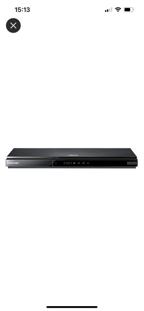 Samsung BDD5500 3D smart Blu ray DVD player, TV & Home Appliances