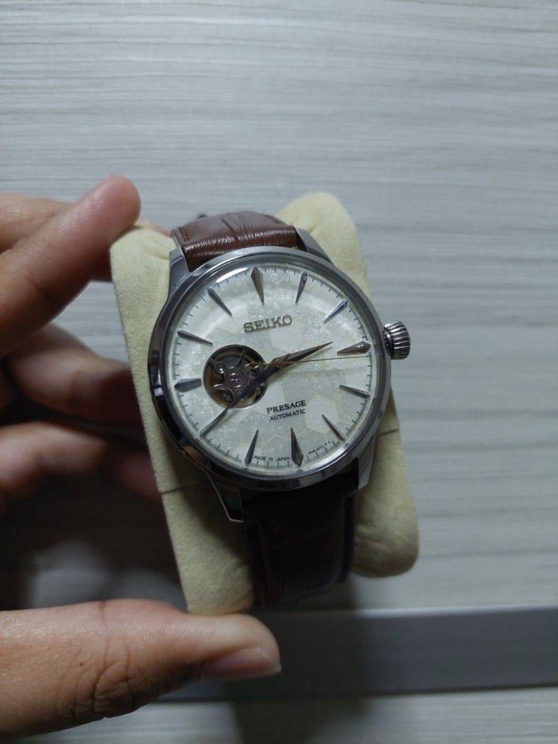 Seiko Presage Automatic SSA409 STAR BAR HONEYCOMB Cocktail Time Limited  Edition, Men's Fashion, Watches & Accessories, Watches on Carousell