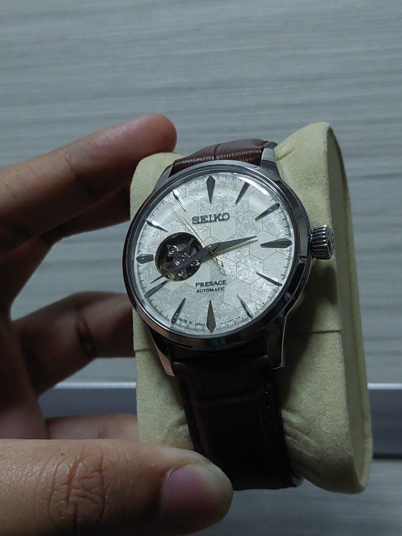 Seiko Presage Automatic SSA409 STAR BAR HONEYCOMB Cocktail Time Limited  Edition, Men's Fashion, Watches & Accessories, Watches on Carousell