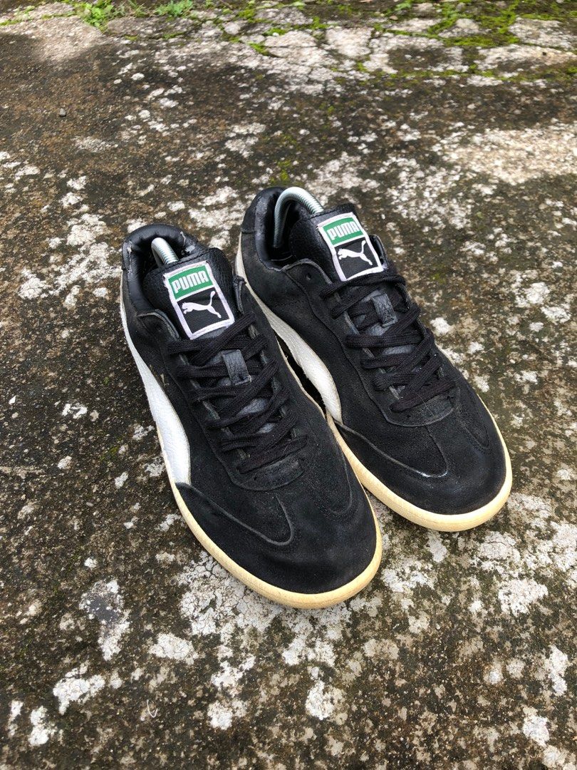 HOT Sepatu Sneakers Puma Liga Black Sepatu Sneakers Puma