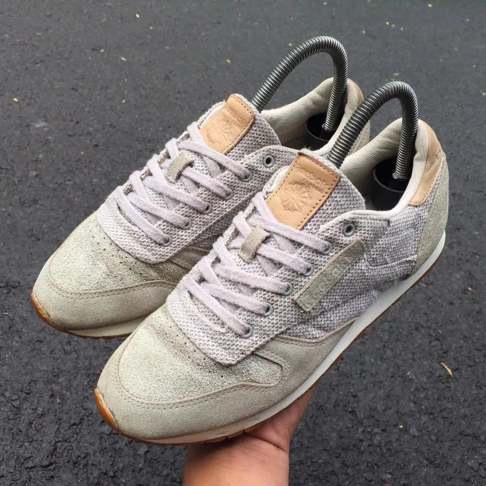 Sepatu Reebok Classic Leather EBK Original Fesyen Wanita Sepatu