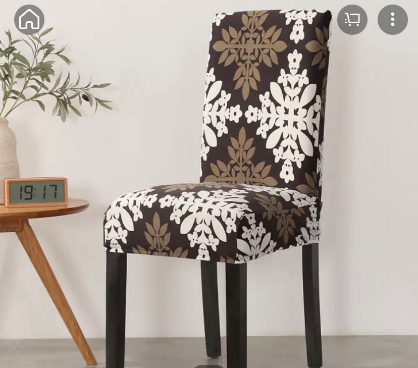 Set of 6 Dining Chair Covers, Furniture & Home Living, Furniture