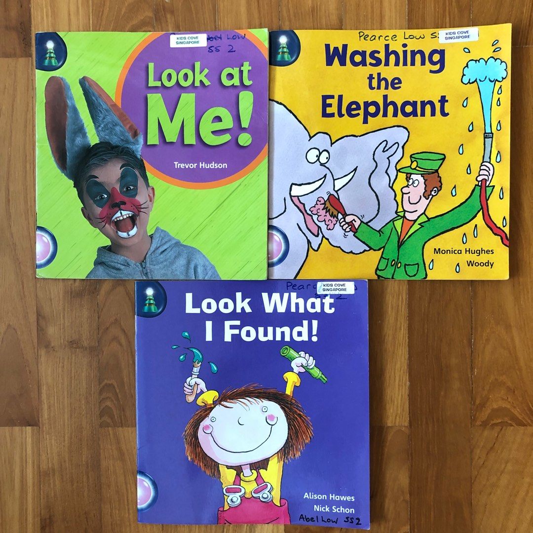 Set of 6 Ginn Lighthouse English story books readers for children