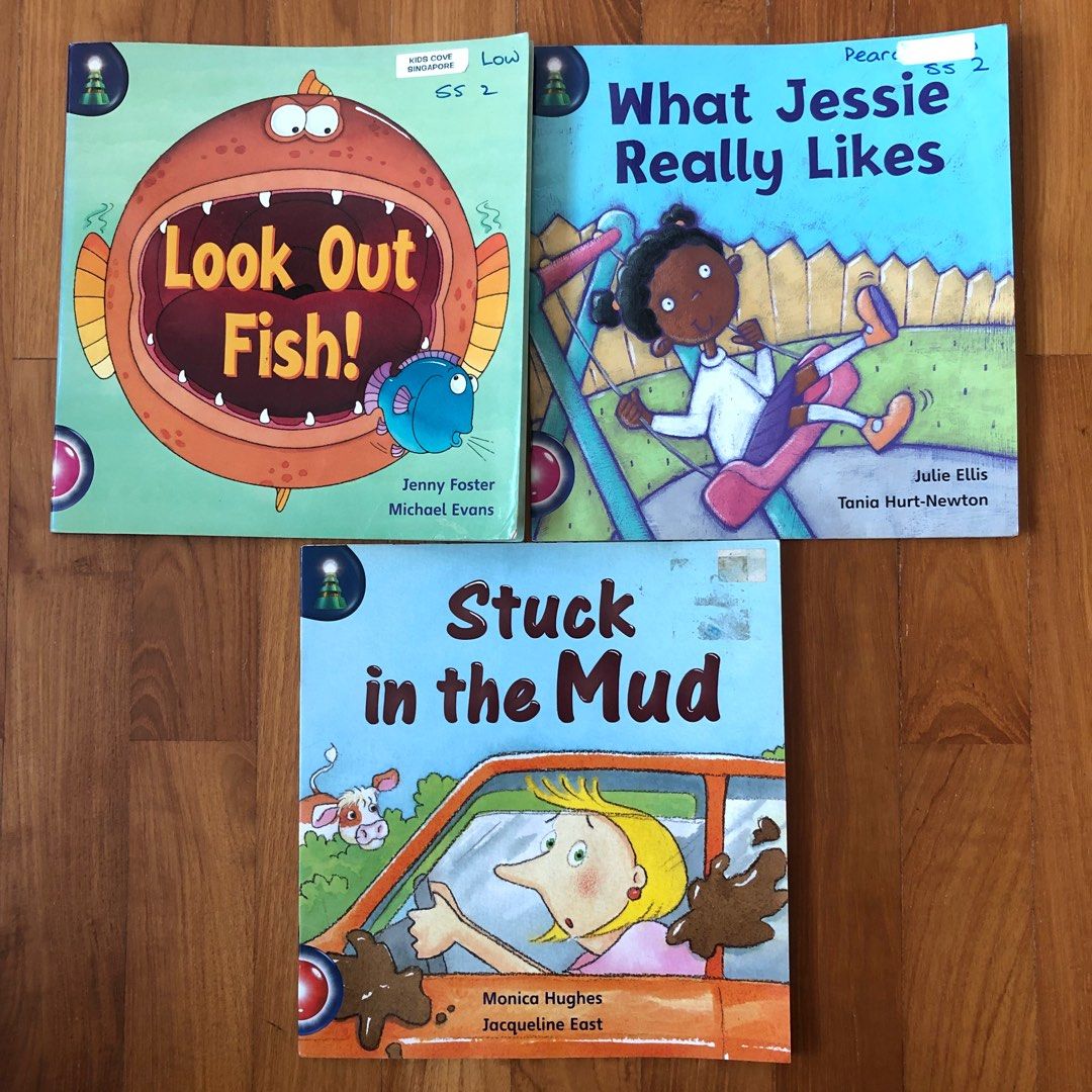 Set of 6 Ginn Lighthouse English story books readers for children