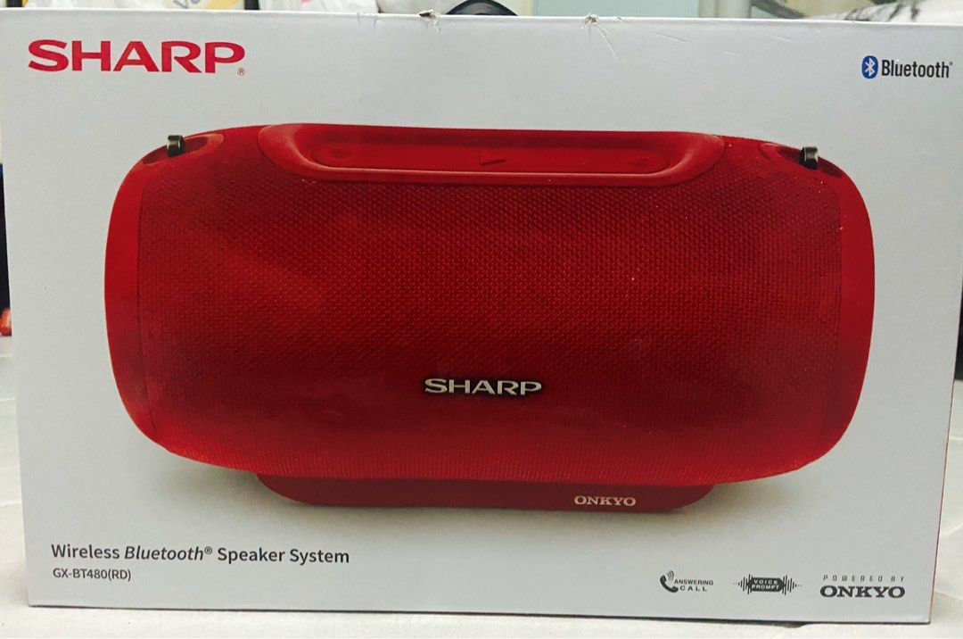SHARP WIRELESS BLUETOOTH SPEAKER SYSTEM, Audio, Soundbars, Speakers
