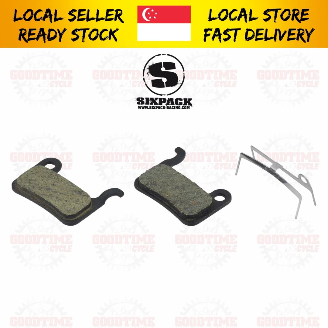 SIXPACK Disc Brake Pads For Shimano XTR, XT, Saint, LX, Hone