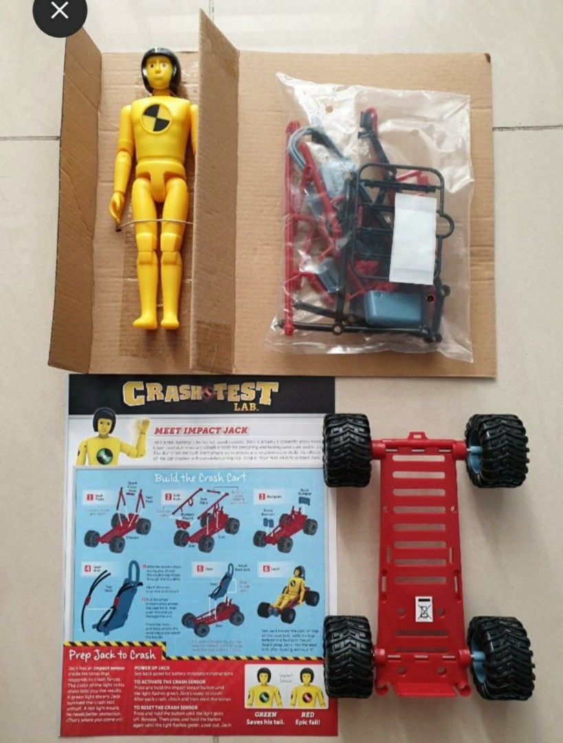 Smart Lab Crash Test lab & Hanye Build & Play, Hobbies & Toys, Toys