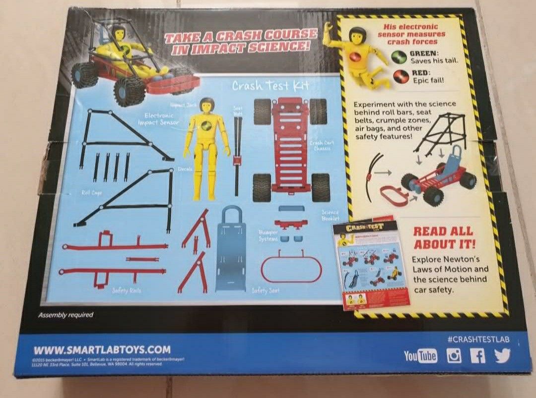 Smart Lab Crash Test lab & Hanye Build & Play, Hobbies & Toys, Toys