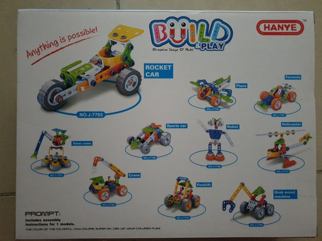 Smart Lab Crash Test lab & Hanye Build & Play, Hobbies & Toys, Toys