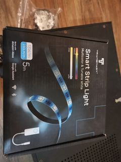 Smart multi coloured LED strip works with google
