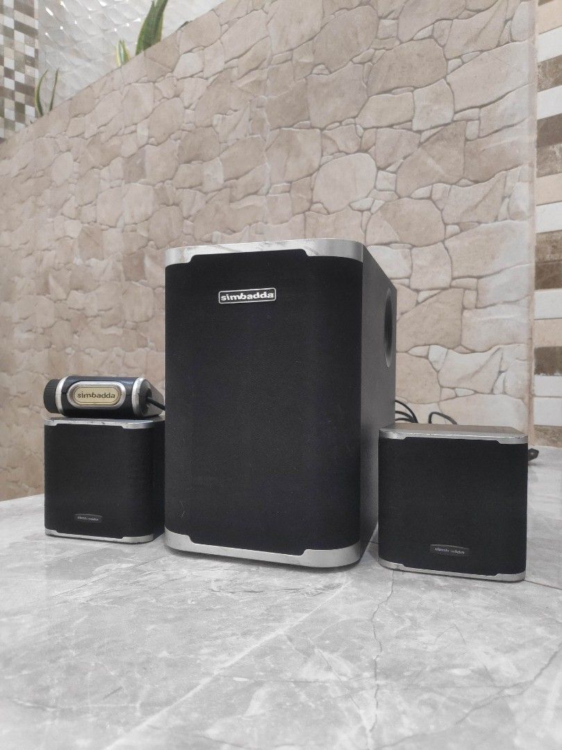 Speaker Komputer Simbadda X118 Elektronik Audio di Carousell