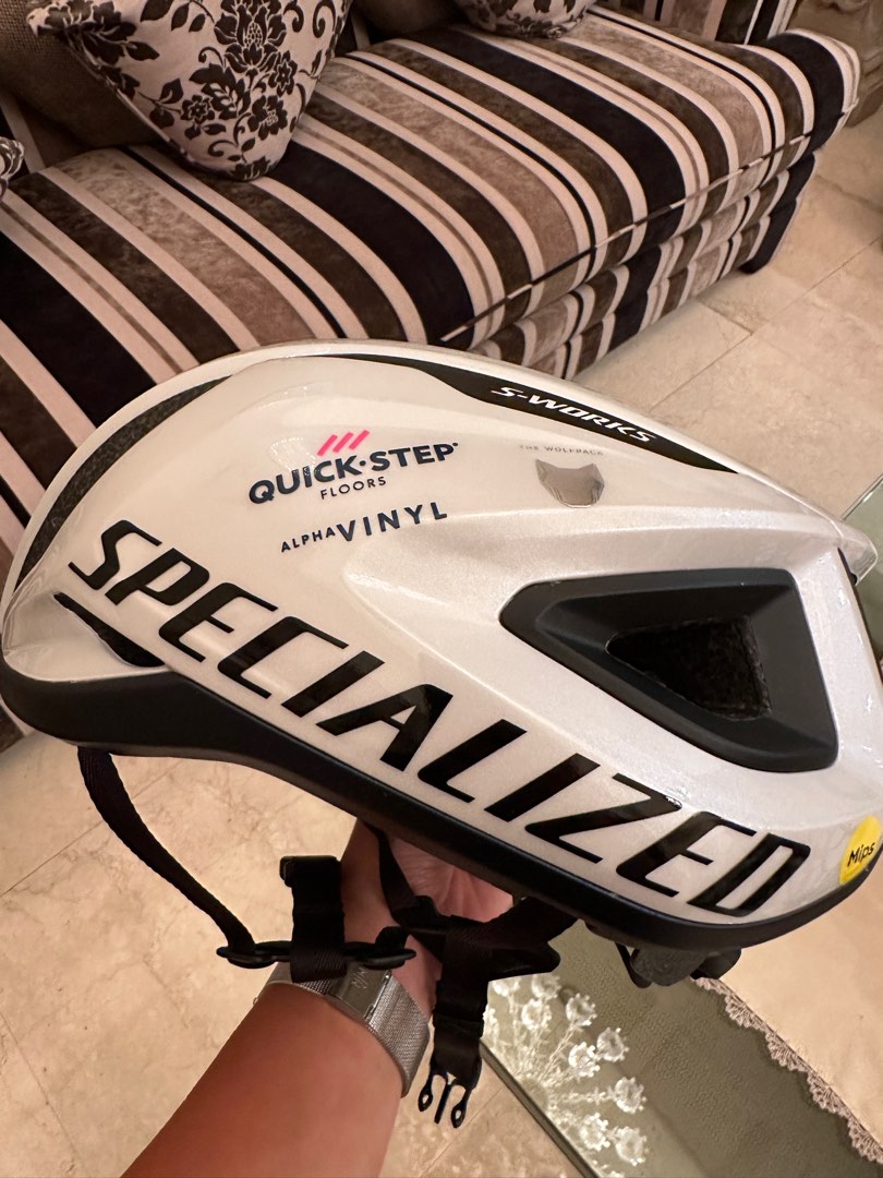 Specialized Quickstep Alpha Vinyl Prevail 3 Helmet Round Fit M 55