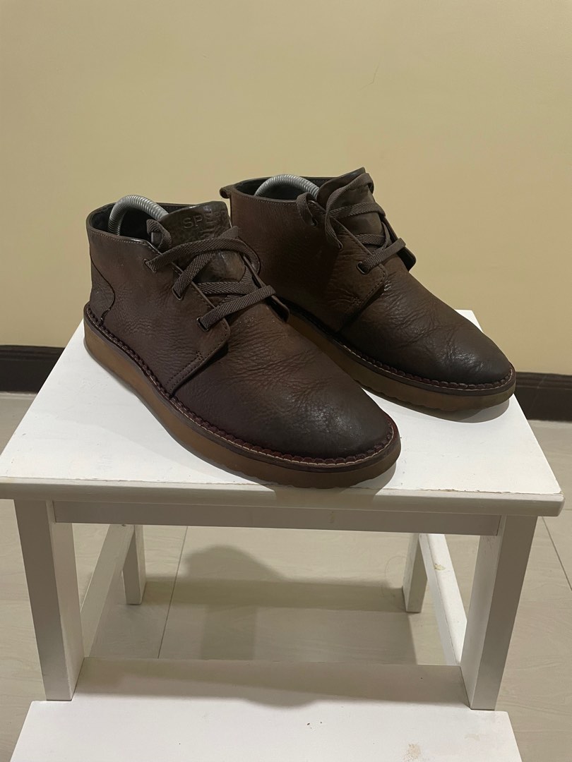 Sperry Men s Camden Oxford Chukka Burnished Features Size 8US