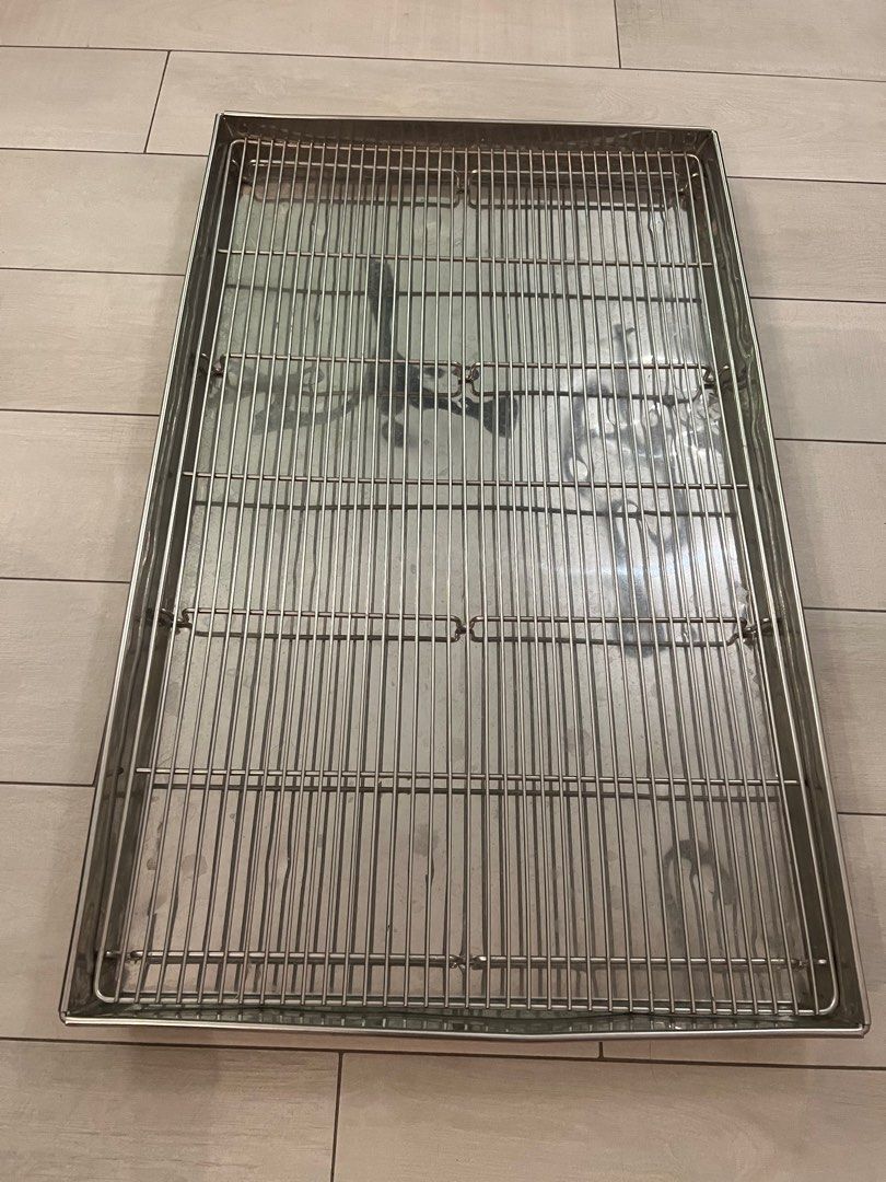 stainless steel dog pee tray, Pet Supplies, Homes & Other Pet